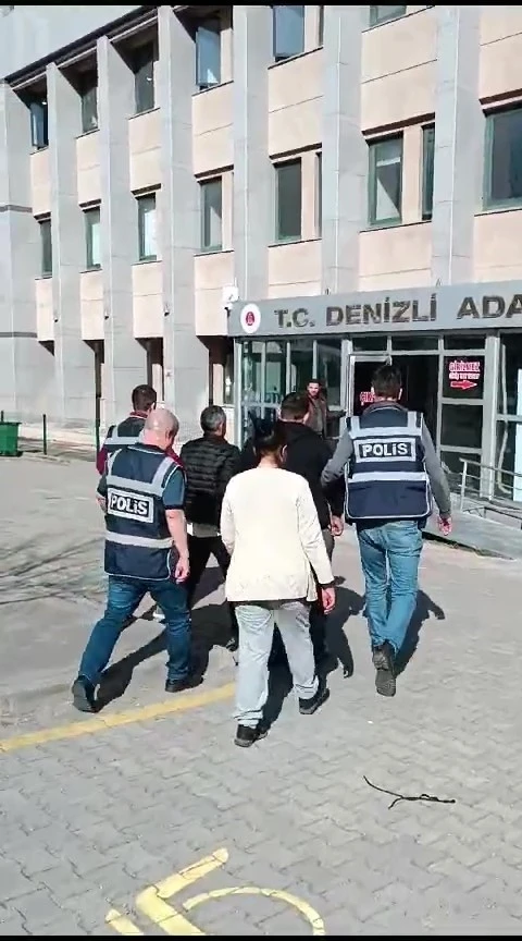 Denizli’de kesinleşmiş hapis cezasıyla aranan 3 kişi yakalandı
