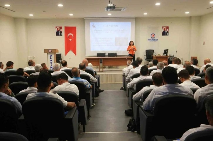 Denizli’de toplu taşıma şoförlerine ’Psikolojik Destek’ eğitimi verildi
