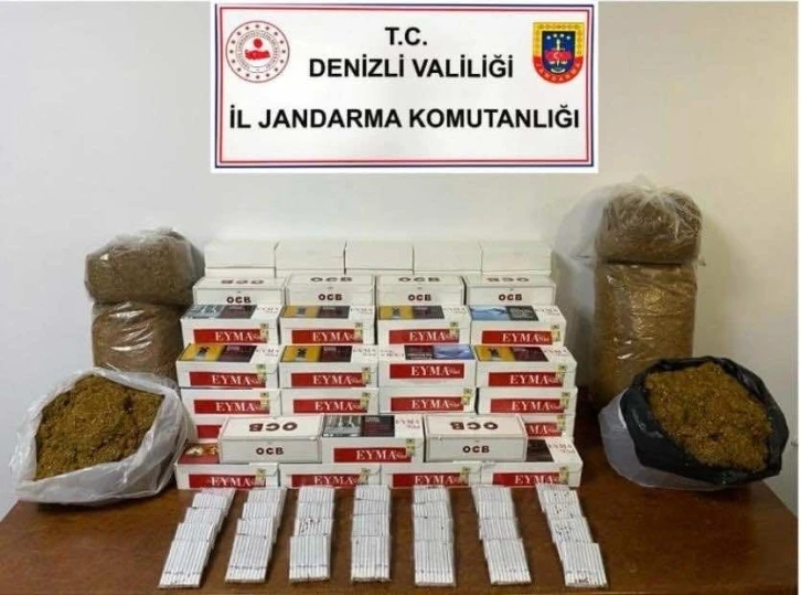 Denizli jandarması uyuşturucu tacirleri ve kaçakçılara göz açtırmıyor
