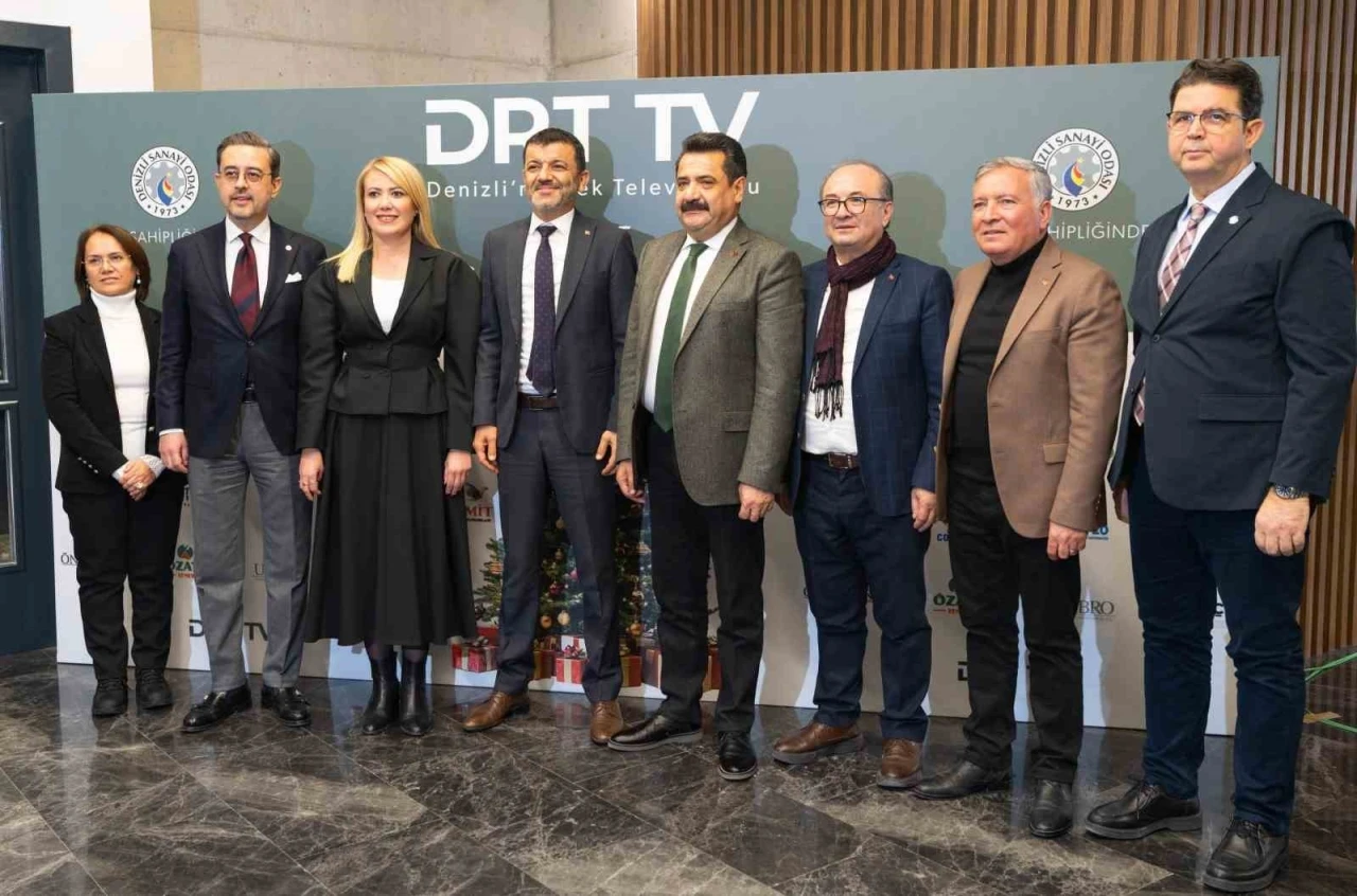 Denizli protokolü 2025’i DRT TV ekranlarında karşıladı
