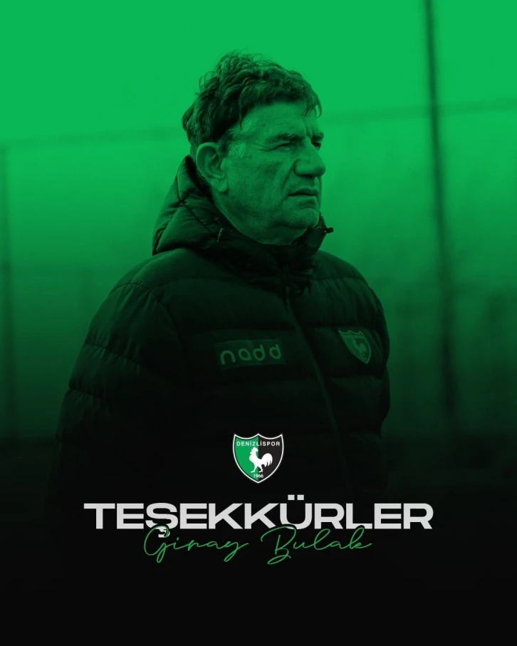 Denizlispor, Giray Bulak ile yollarını ayırdı
