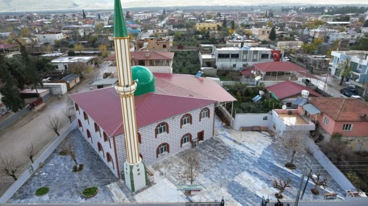 Depremde yıkılan camideki yüzde 25’lik sapma yeni camide düzeltildi
