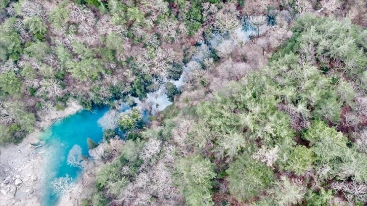 Depremler Hatay'da yeni gölet oluşturdu