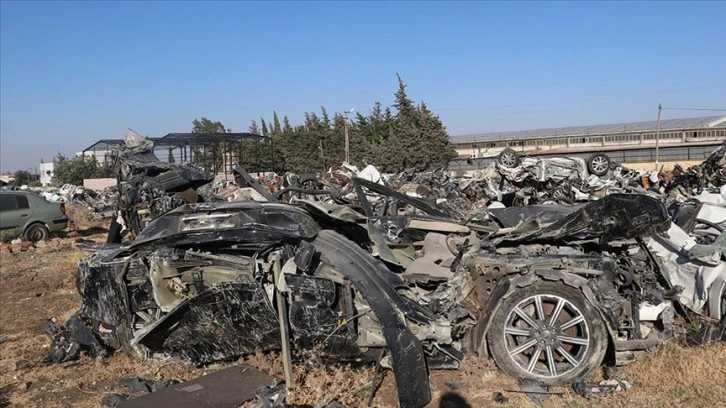 Depremler Hatay'daki 18 bin 711 araçta hasara neden oldu