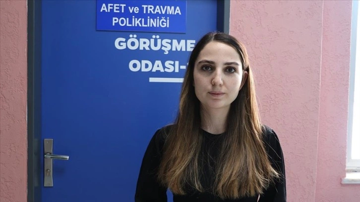 Depremzede çocukları bağ kurduğu yakınlarıyla bir araya getirmek güven hissini artırır