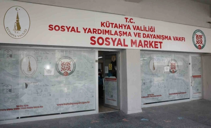 Depremzedeler için "Sosyal Market”
