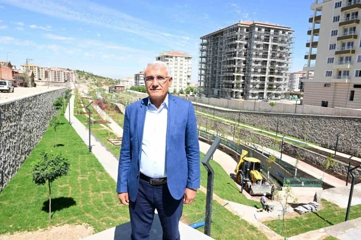 Derme Deresi Battalgazi’ye nefes oluyor
