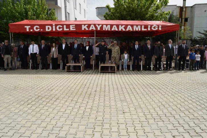 Dicle’de 23 Nisan Ulusal Egemenlik ve Çocuk Bayramı coşkuyla kutlandı
