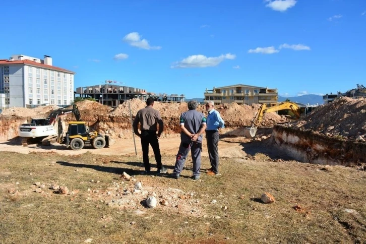 Didim’de yeni cami yapımına başlandı
