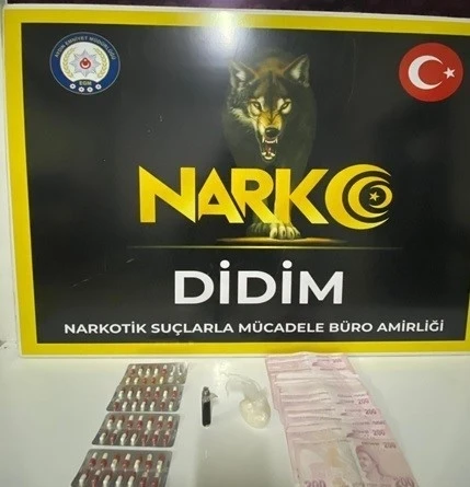 Didim’deki uyuşturucu operasyonunda bir şüpheli tutuklandı
