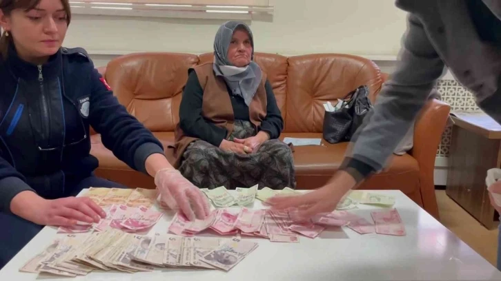 Yakalanan dilencinin üzerinden 913 lira çıktı