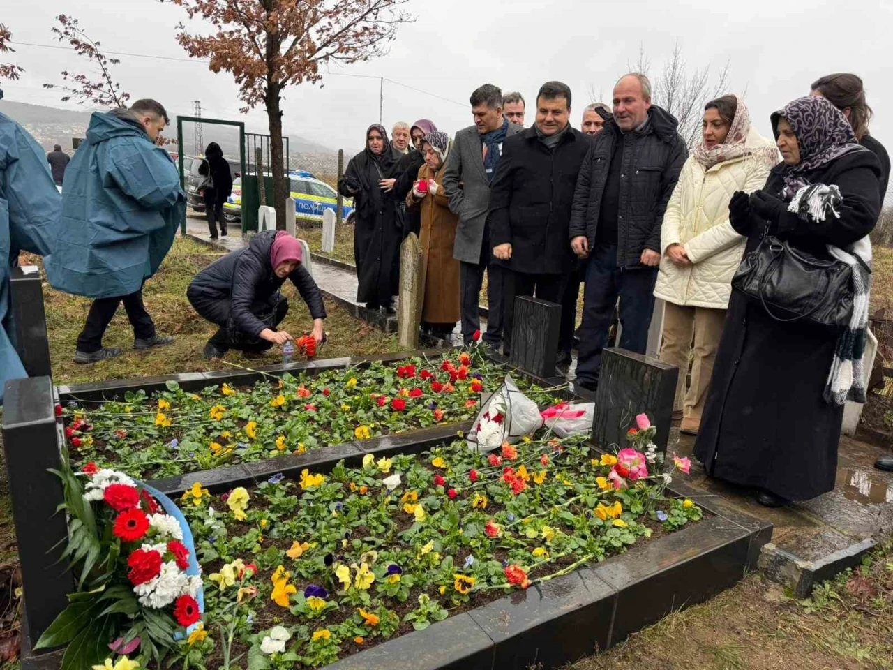 Direnişinin sembolü Türkan bebek mezarı başında anıldı
