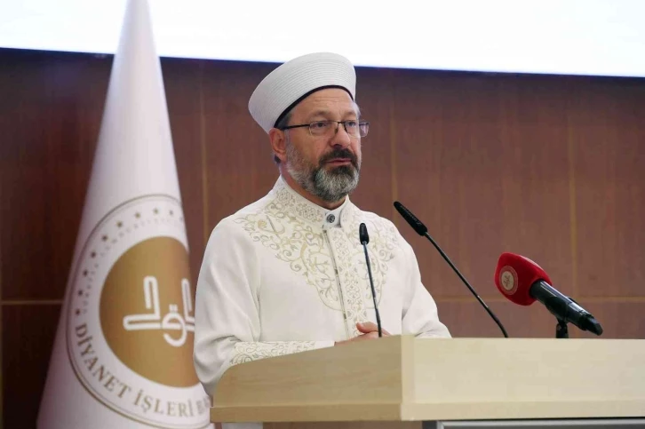 Diyanet İşleri Başkanı Erbaş: “Aile, insanın neslinin korunması noktasında vazgeçilmez bir kurumdur”
