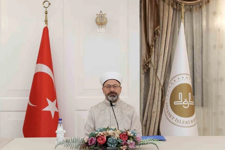 Diyanet İşleri Başkanı Erbaş: “Hakkı hakim kılmak için var gücümüzle gayret edeceğiz”
