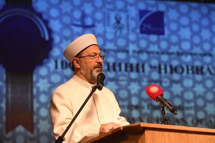 Diyanet İşleri Başkanı Ali Erbaş Şumnu'da sempozyuma katıldı