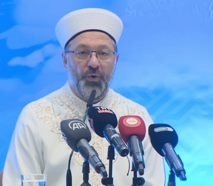 Diyanet İşleri Başkanı Erbaş: "Çirkin provokasyonların önü alınmazsa daha vahim sorunlara sebep olması kaçınılmazdır"
