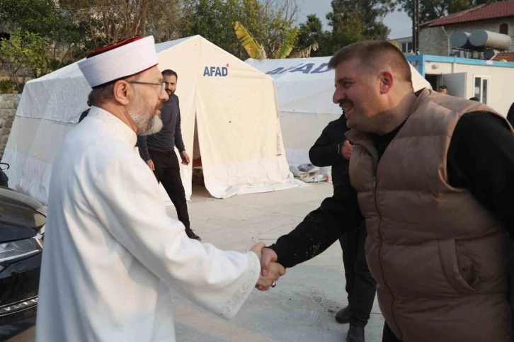 Diyanet İşleri Başkanı Erbaş’tan Hatay’da Saint İlyas Rum-Ortodoks Kilisesine ziyaret
