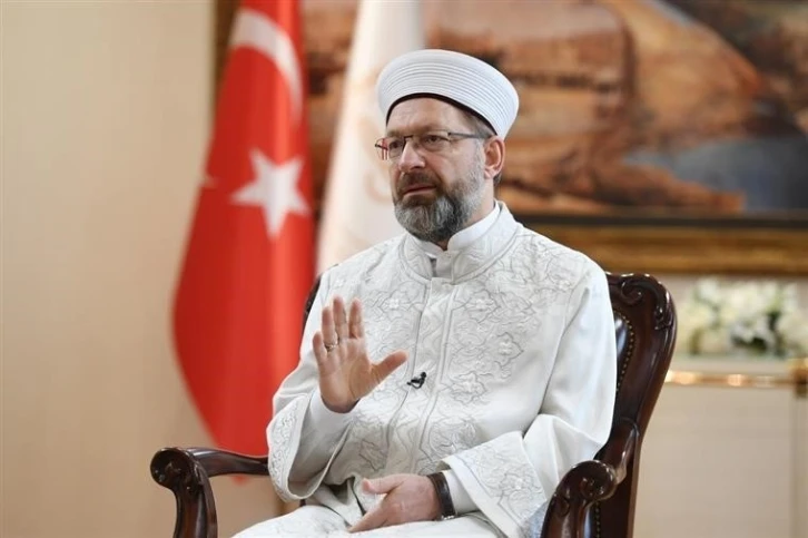 Diyanet İşleri Başkanı Erbaş’tan Mescid-i Aksa baskınına tepki
