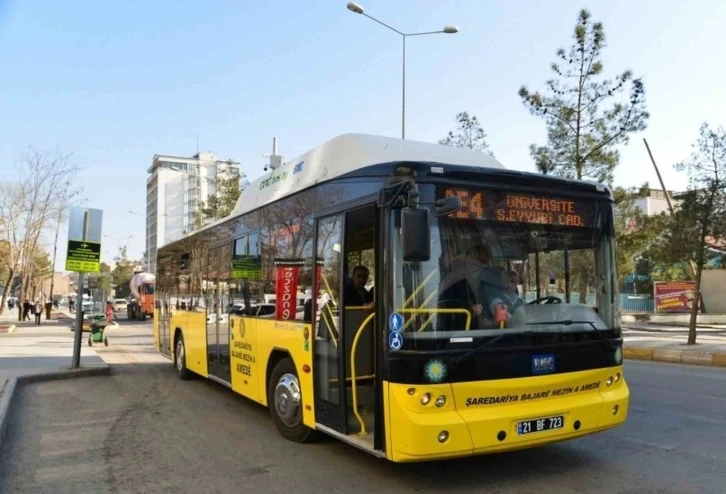 Diyarbakır’da bayramda ulaşım ücretsiz
