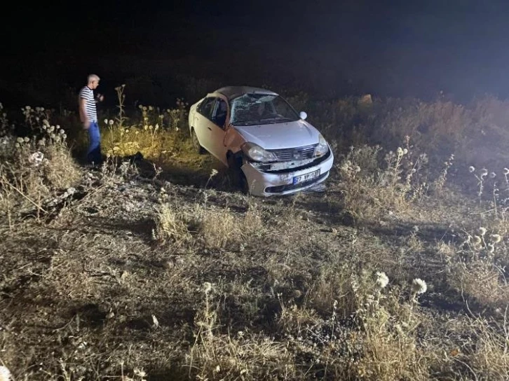 Diyarbakır’da otomobil takla attı: 1’i bebek 4 yaralı
