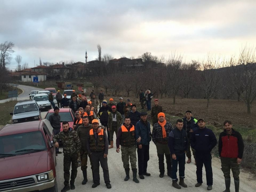 Bursa'da domuz avcıları iş başında