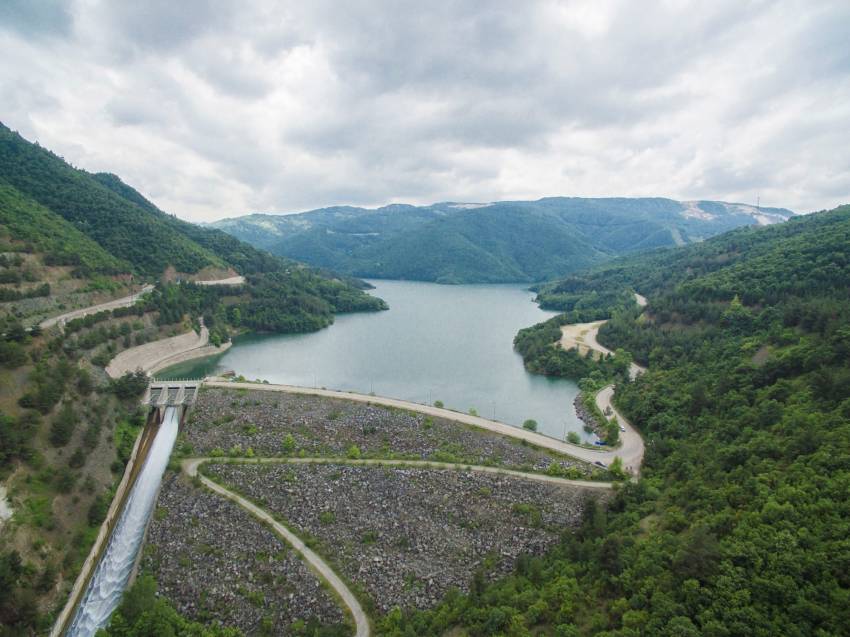 Bursa'daki Doğancı Barajı'na telli koruma