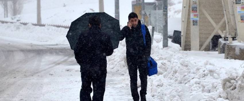 Dört il için yoğun kar uyarısı