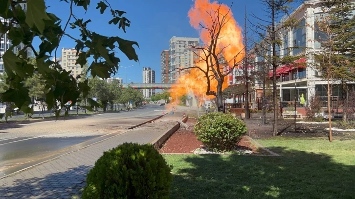 Doğal gaz boru hattında patlama: 1 Yaralı
