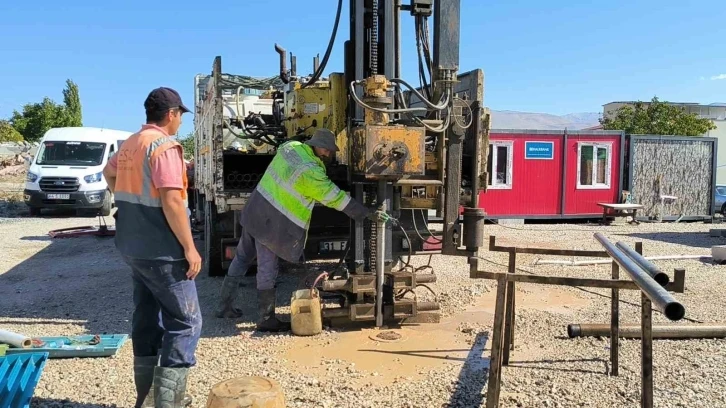 Doğanşehir Çarşısı için sondaj çalışmaları başladı
