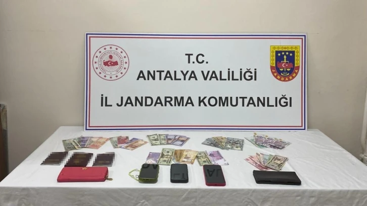 Dolar ve gümüş kolye hırsızları jandarmadan kaçamadı
