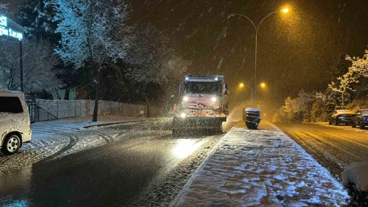 Düzce’de kar yağışı başladı
