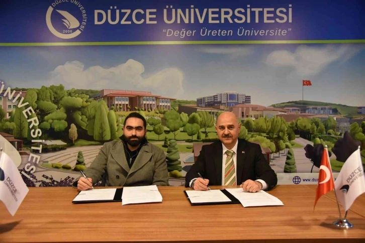 Düzce Üniversitesi’nden sanayicilerle iş birliği protokolü
