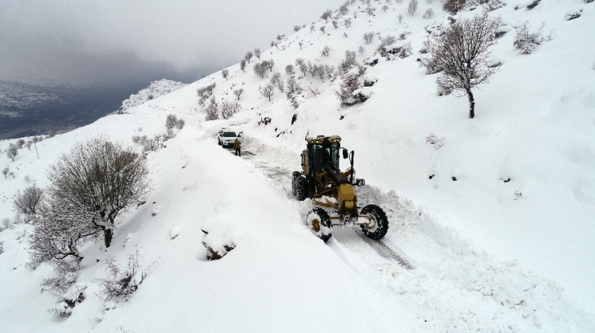 315 köy ve mezra yolu ulaşıma kapandı