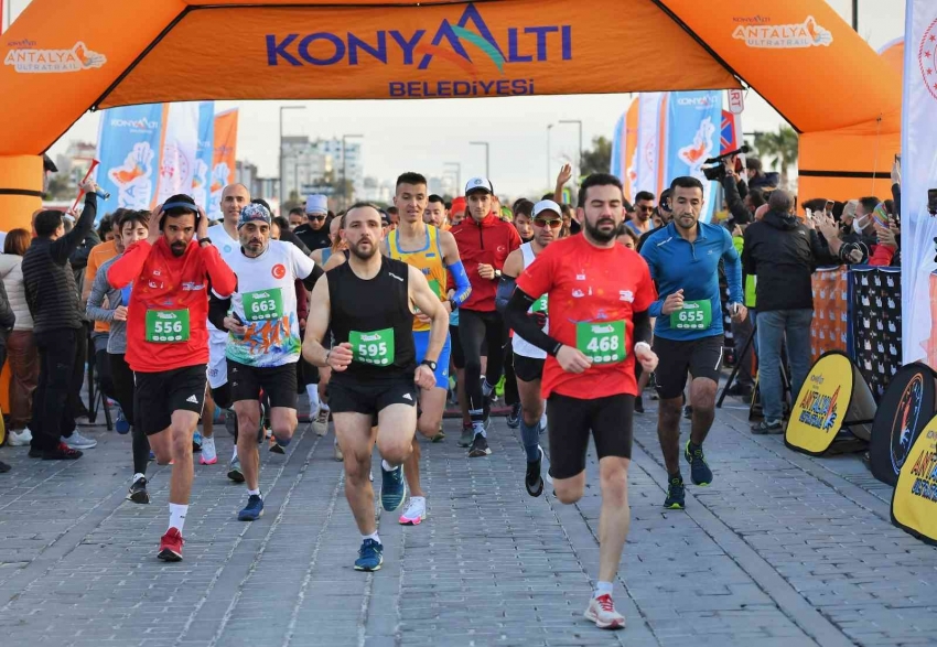 Antalya Ultra Trail Maratonu sona erdi