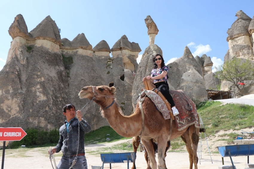 Kapadokya bölgesini Nisan ayında 360 bin 46 turist ziyaret etti