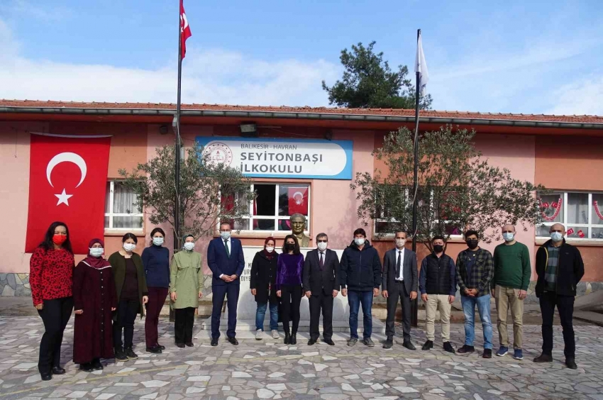 Kaymakam Özerdin Seyitonbaşı İlkokulu ziyareti