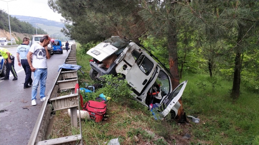 Jandarma ölen sürücünün oğluna acı haberi veremedi