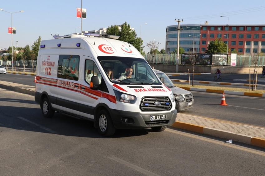 Diyarbakır’da trafik kazası: 6 yaralı