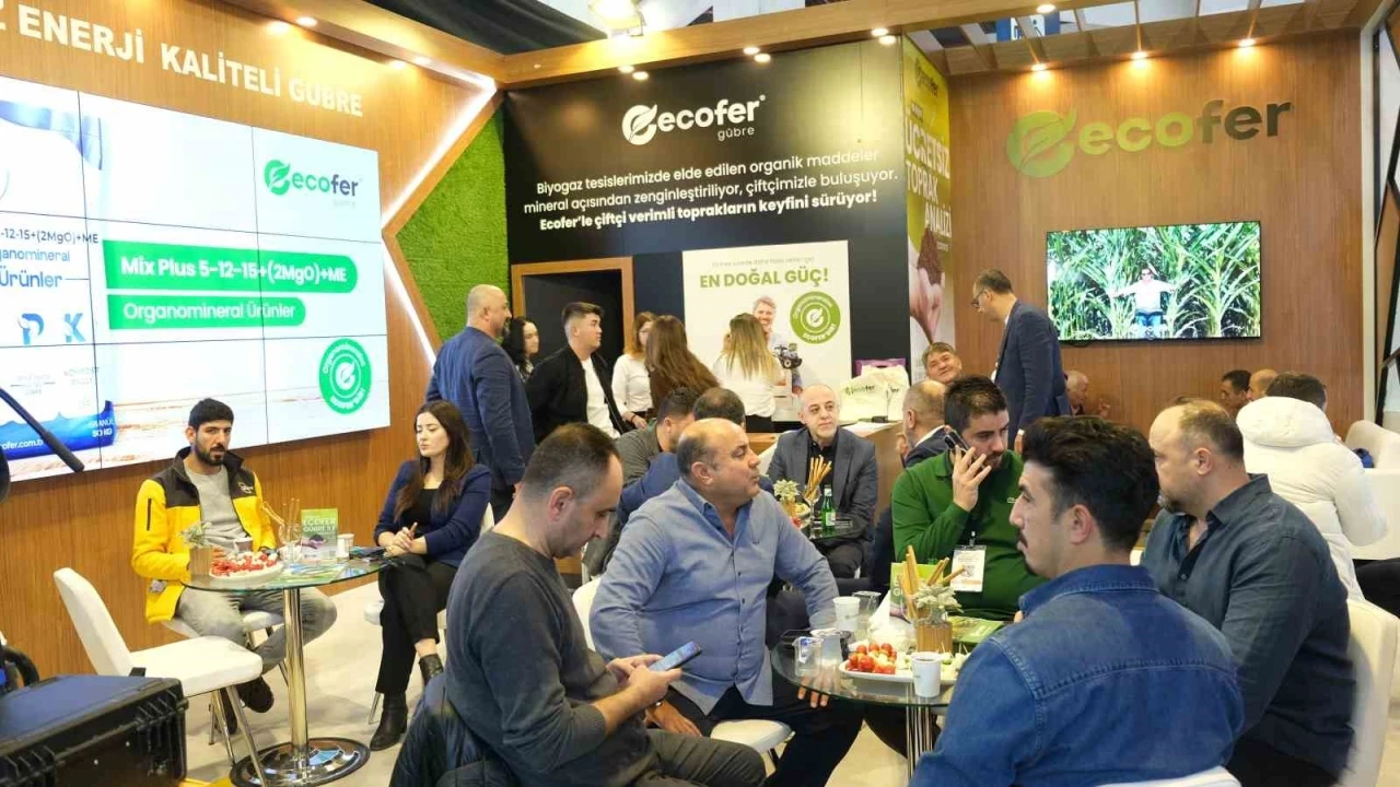 Ecofer Gübre, Growtech Tarım Fuarında dünya çiftçisiyle buluştu
