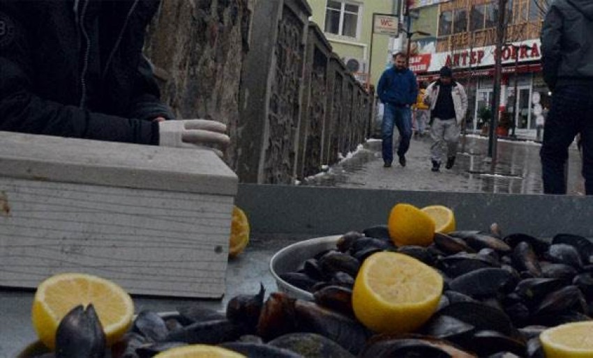 Edirne'de ''canlı midye'' operasyonu