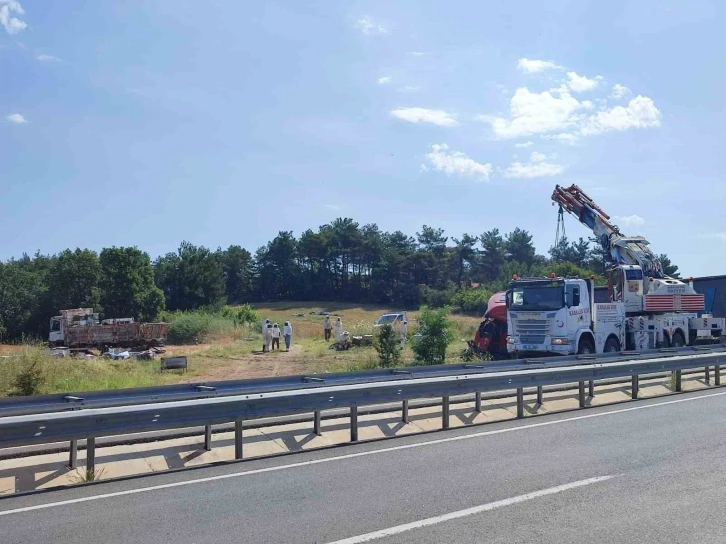 Edirne’de, Muğlalı arıcılara tır çarptı: 4 ölü, 1 yaralı
