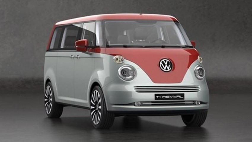 Volkswagen'in efsane modeli T1 yeniden tasarlandı