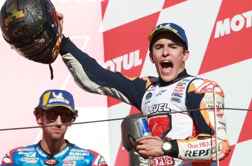 MotoGP’de şampiyon yine Marc Marquez