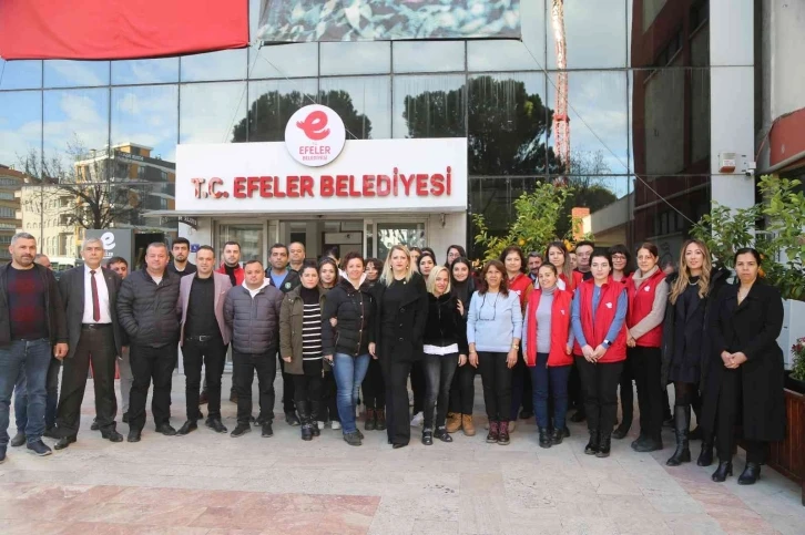 Efeler Belediyesi işçilerinden açıklama
