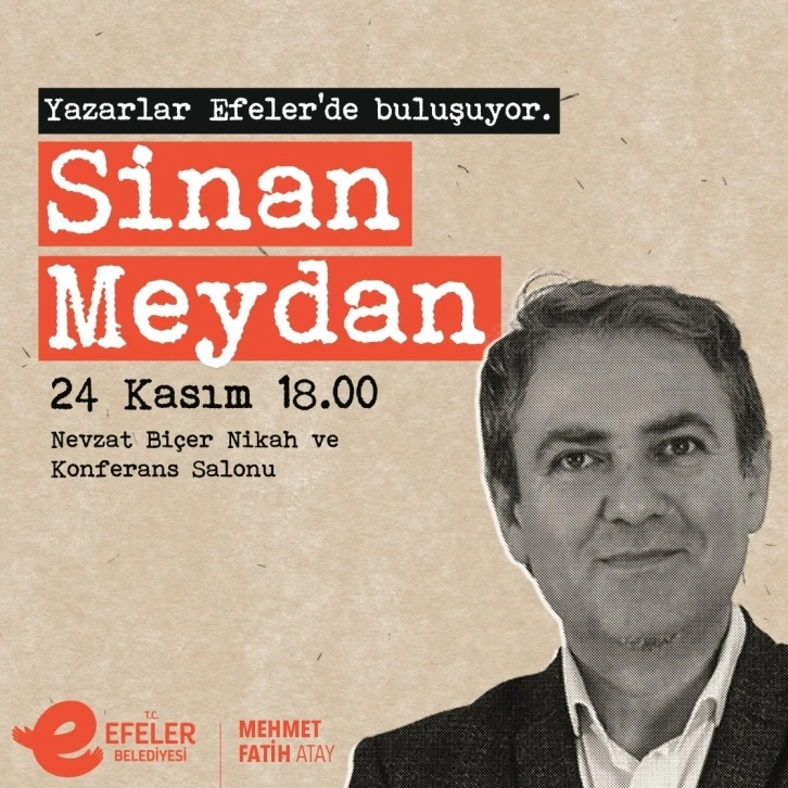 Efeler, Öğretmenler Günü’nde Sinan Meydan’ı ağırlayacak
