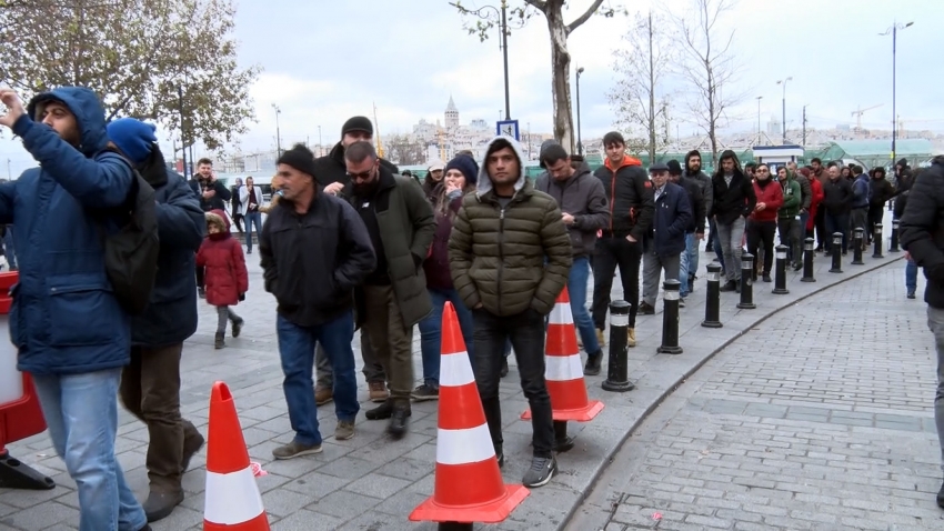 Çekilişe 2 gün kala ‘umut’ kuyruğu