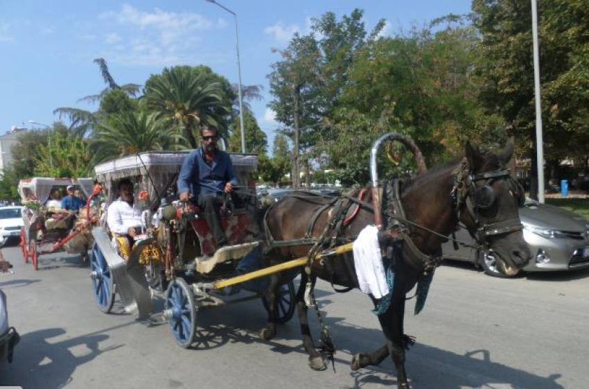 Mudanya’da fayton sefası