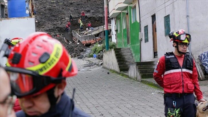 Ekvador'da toprak kayması sonucu ölenlerin sayısı 43'e yükseldi