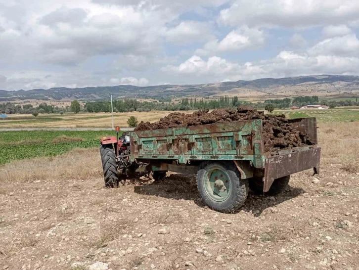 El frenini çekmeyi unuttuğu traktörün altında kaldı
