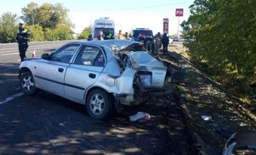 Elazığ'da trafik kazası: 1 polis hayatını kaybetti